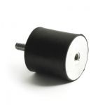 1384007: Silent Block D=50, L=50 mm M10 Inside/Outside, 55 Shore