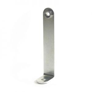 1387003: Side Pod Retainer 20 x 3 x 115 mm, 90° Galvanized