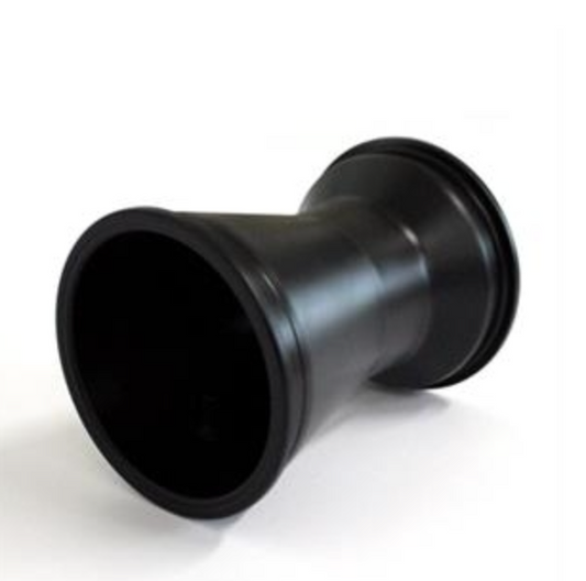 1386097: Rear Rim 180mm Al. Black (Water Resistant)