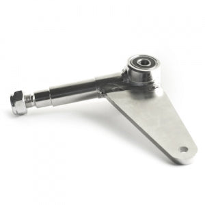 1365050: Left Stub Axle 20/17 mm Stainless Steel, W/O Bearings, Long Version