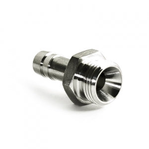 1382744: Threaded Nozzle 3/8"x 9 mm Es16 Stainless Steel Max.40 Bar