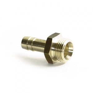 1382745: Threaded Nozzle 3/8"x9 mm Ms16 Brass, Max. 16 Bar