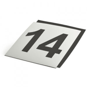 1385060: Magnetic Sign Until10/2014 W.Starter Number (Diverse Numbers)