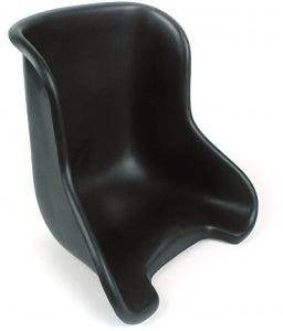 1387086: Seat Tillett XXXL Plastic W/O Padding, Black
