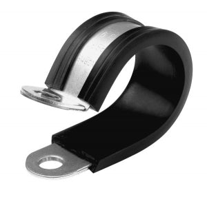 1389047: Pipe Clamp 30 mm W.Rubber-Inlet