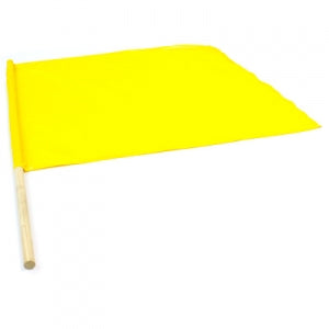 1392002: Flag Yellow 80 x 80 cm