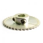 1382184: Sprocket 36 Teeth Divided D=30 mm